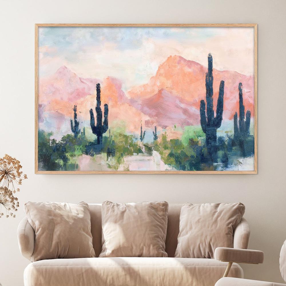 Sunset Desert, Style B-by-Nina Blue-wall-art-print-canvas-poster-framed-Gioia