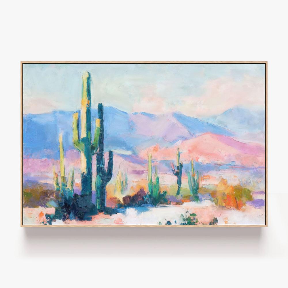 Sunset Desert, Style C-by-Nina Blue-wall-art-print-canvas-poster-framed-Gioia