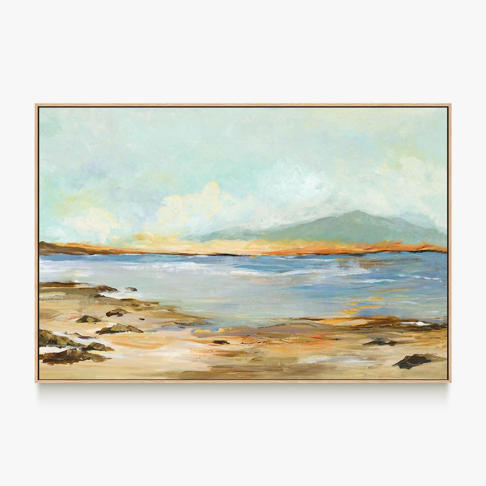 Sunset on the Sand-by-Jacob Q-wall-art-print-canvas-poster-framed-Gioia