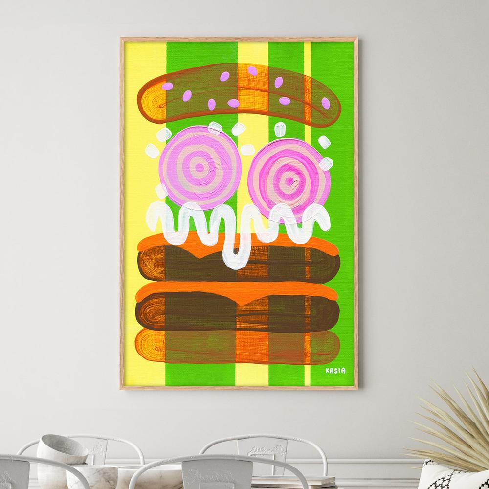 Sweet Stare-by-Kasia Amanda-wall-art-print-canvas-poster-framed-Gioia