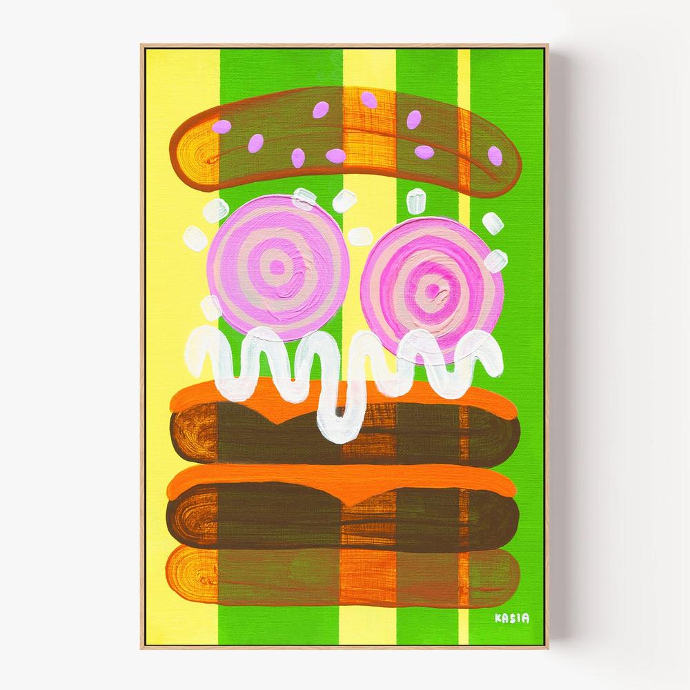 Sweet Stare-by-Kasia Amanda-wall-art-print-canvas-poster-framed-Gioia