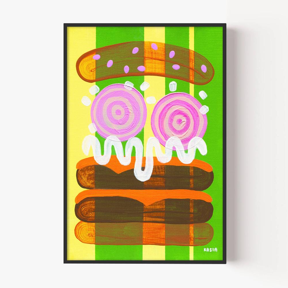 Sweet Stare-by-Kasia Amanda-wall-art-print-canvas-poster-framed-Gioia