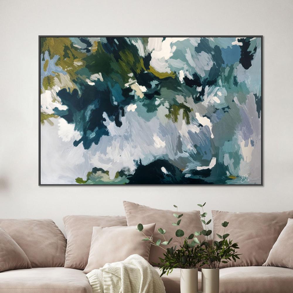Swirling Organic Colors-by-Edie-wall-art-print-canvas-poster-framed-Gioia
