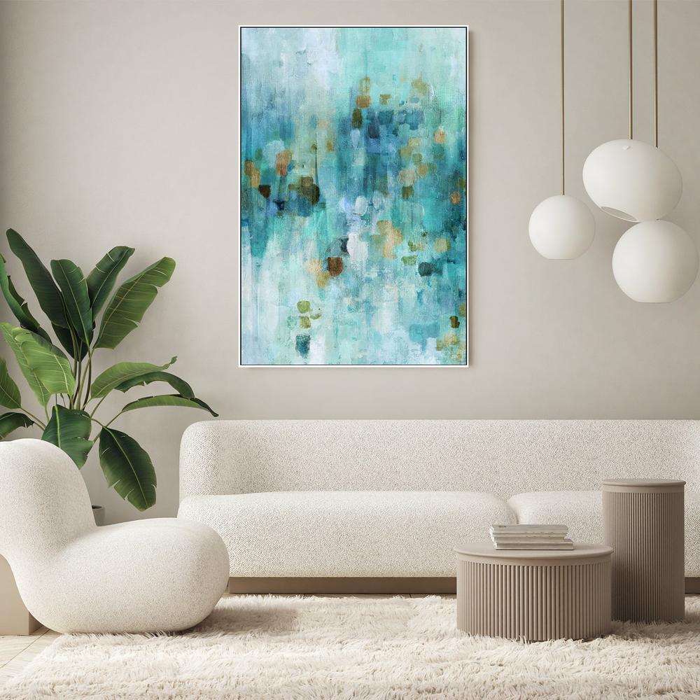 Teal Dreams, Style A-by-Nina Blue-wall-art-print-canvas-poster-framed-Gioia