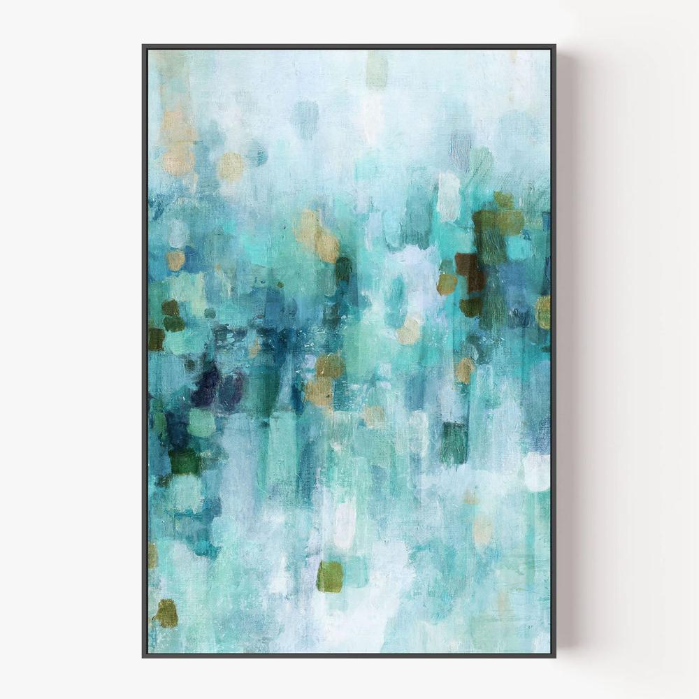 Teal Dreams, Style B-by-Nina Blue-wall-art-print-canvas-poster-framed-Gioia