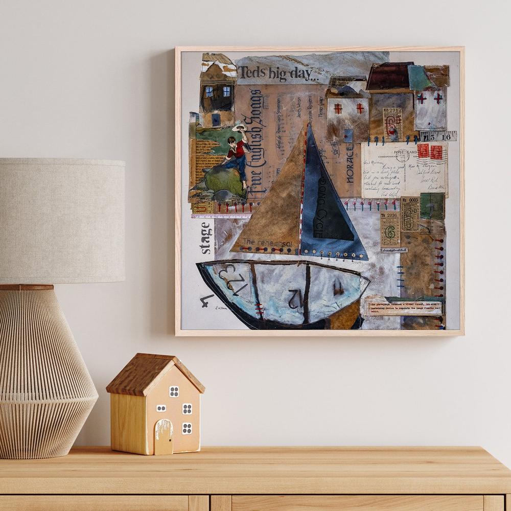 Teds Bid Day, Style A-by-Louise O'Hara-wall-art-print-canvas-poster-framed-Gioia