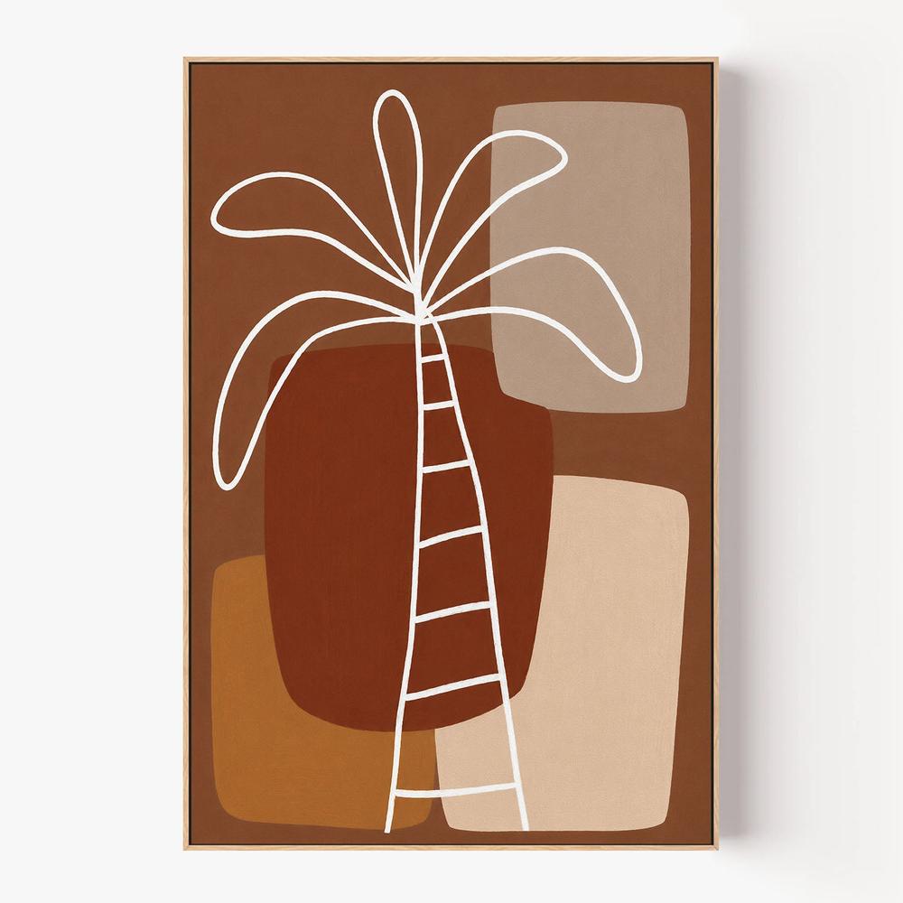 Terra Palm-by-Lady Hana-wall-art-print-canvas-poster-framed-Gioia