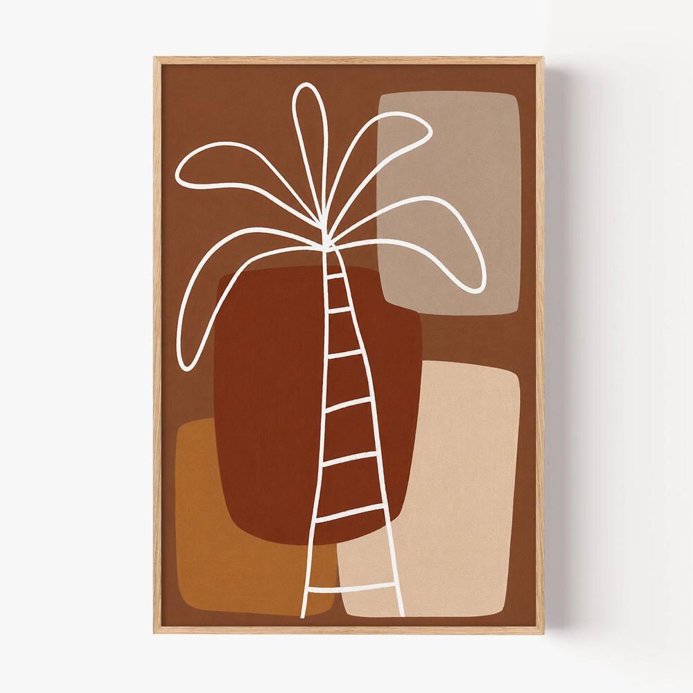 Terra Palm-by-Lady Hana-wall-art-print-canvas-poster-framed-Gioia