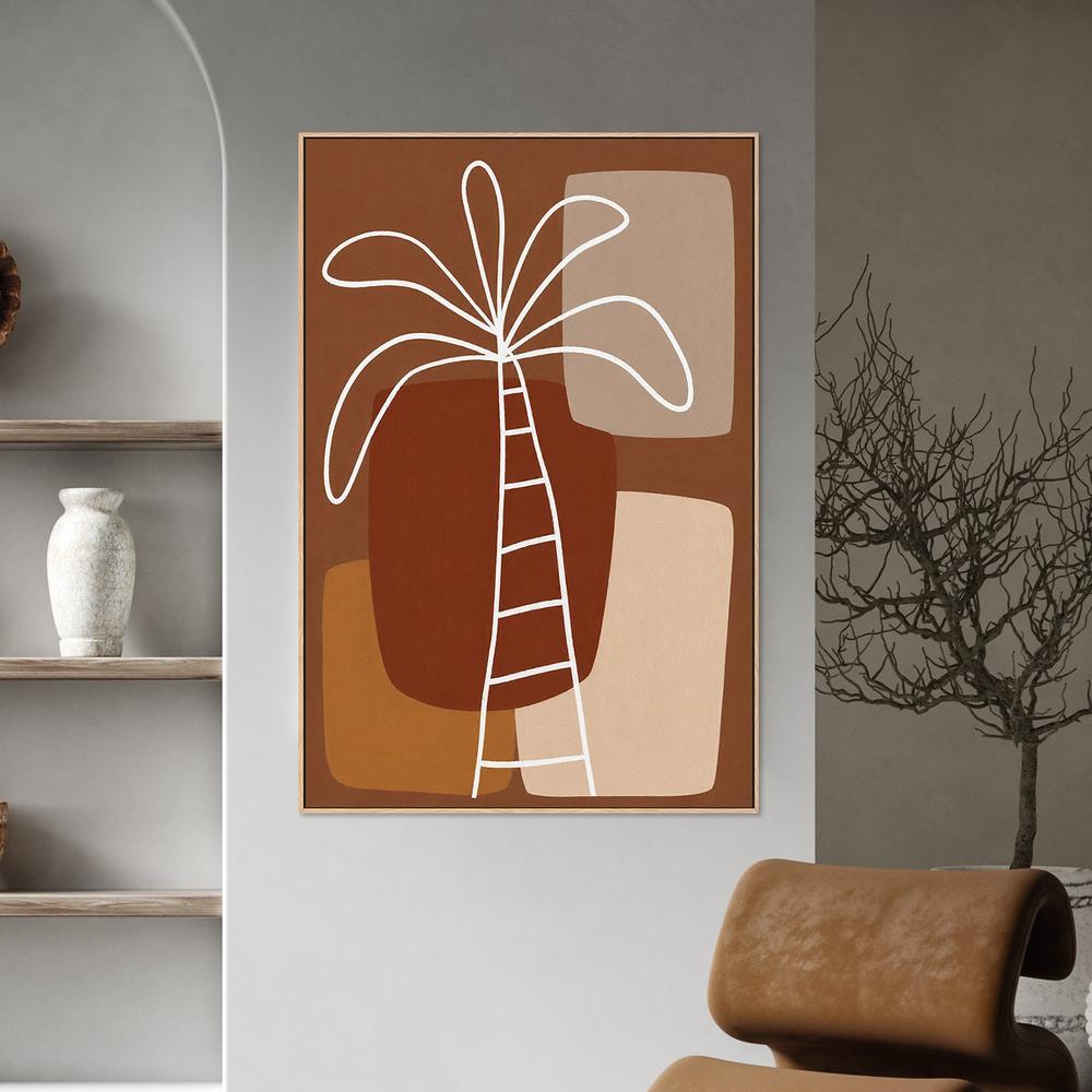 Terra Palm-by-Lady Hana-wall-art-print-canvas-poster-framed-Gioia