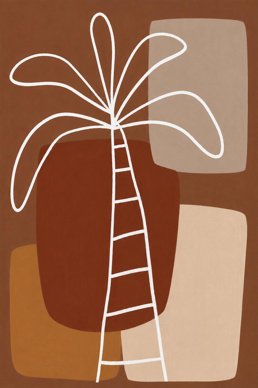 Terra Palm-by-Lady Hana-wall-art-print-canvas-poster-framed-Gioia