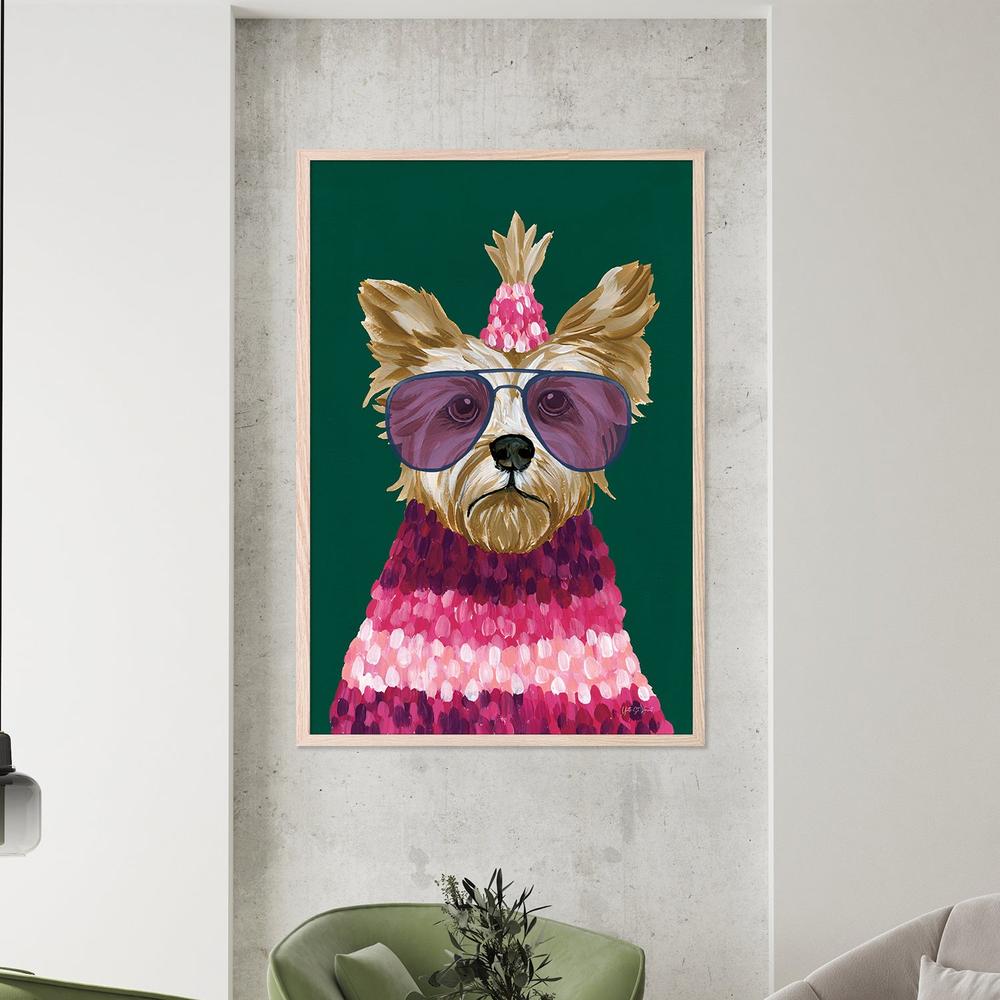 Terrific Terrier-by-Yvette St. Amant-wall-art-print-canvas-poster-framed-Gioia