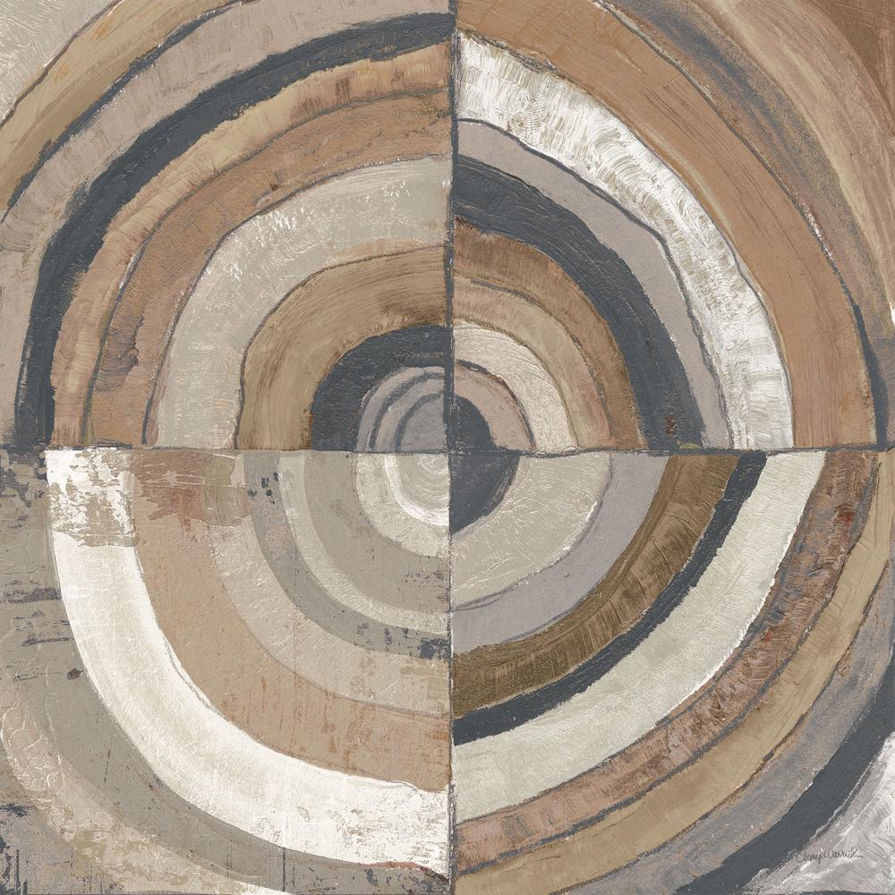 The Center, Style A, Abstract Crop Dark-by-Cheryl Warrick-wall-art-print-canvas-poster-framed-Gioia