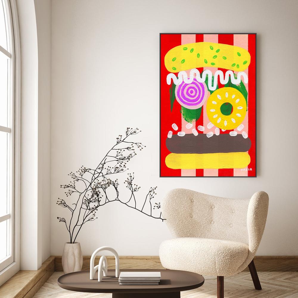 The Funfair-by-Kasia Amanda-wall-art-print-canvas-poster-framed-Gioia