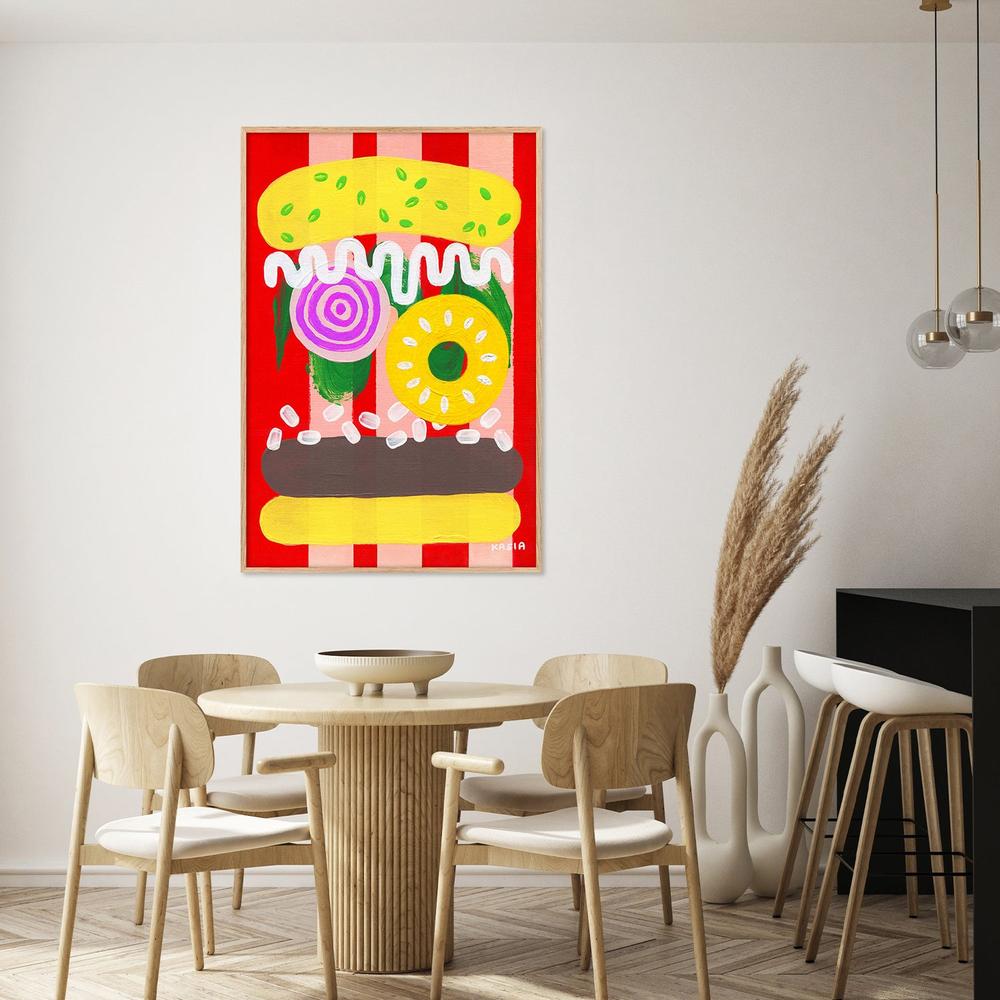 The Funfair-by-Kasia Amanda-wall-art-print-canvas-poster-framed-Gioia