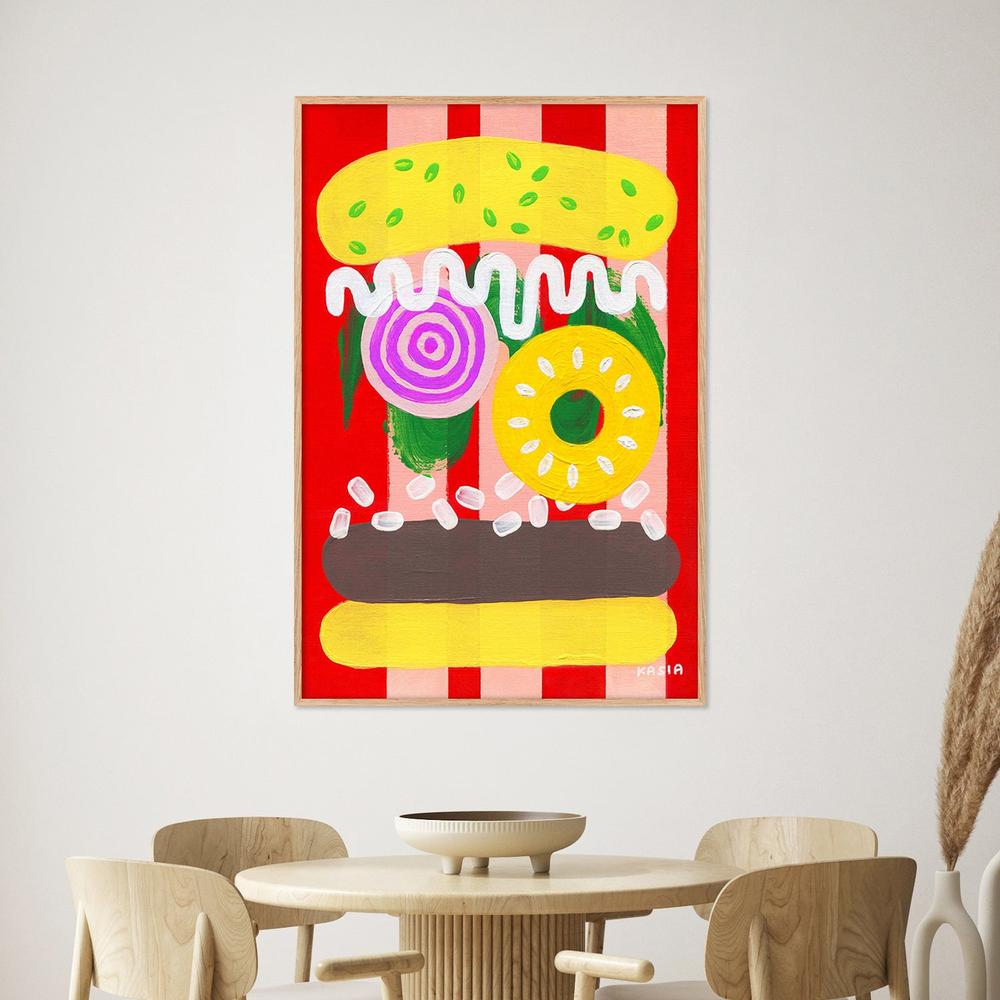 The Funfair-by-Kasia Amanda-wall-art-print-canvas-poster-framed-Gioia