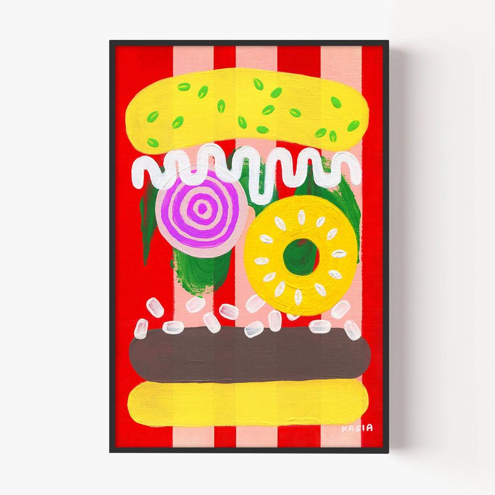 The Funfair-by-Kasia Amanda-wall-art-print-canvas-poster-framed-Gioia