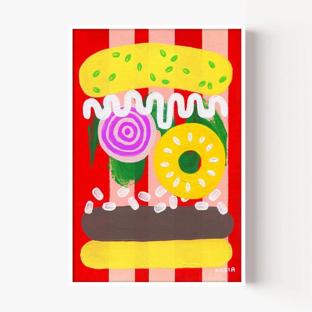 The Funfair-by-Kasia Amanda-wall-art-print-canvas-poster-framed-Gioia