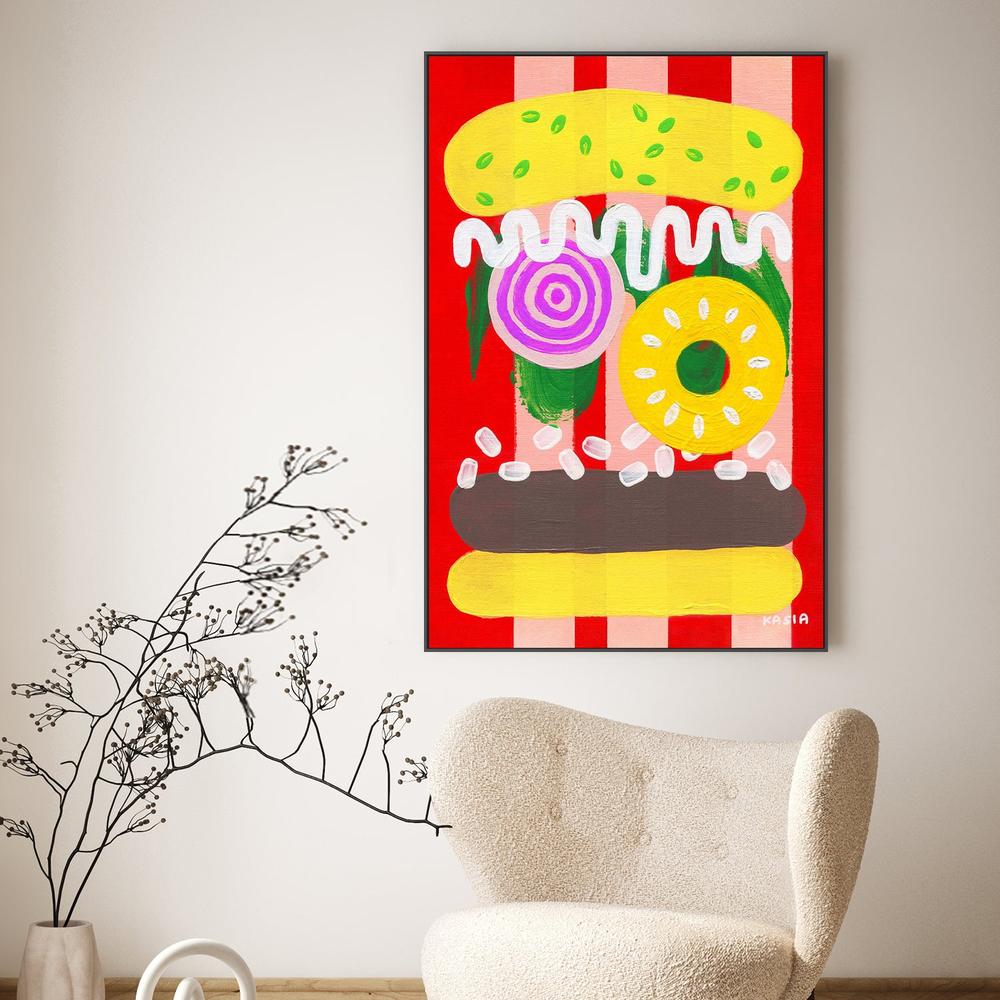The Funfair-by-Kasia Amanda-wall-art-print-canvas-poster-framed-Gioia