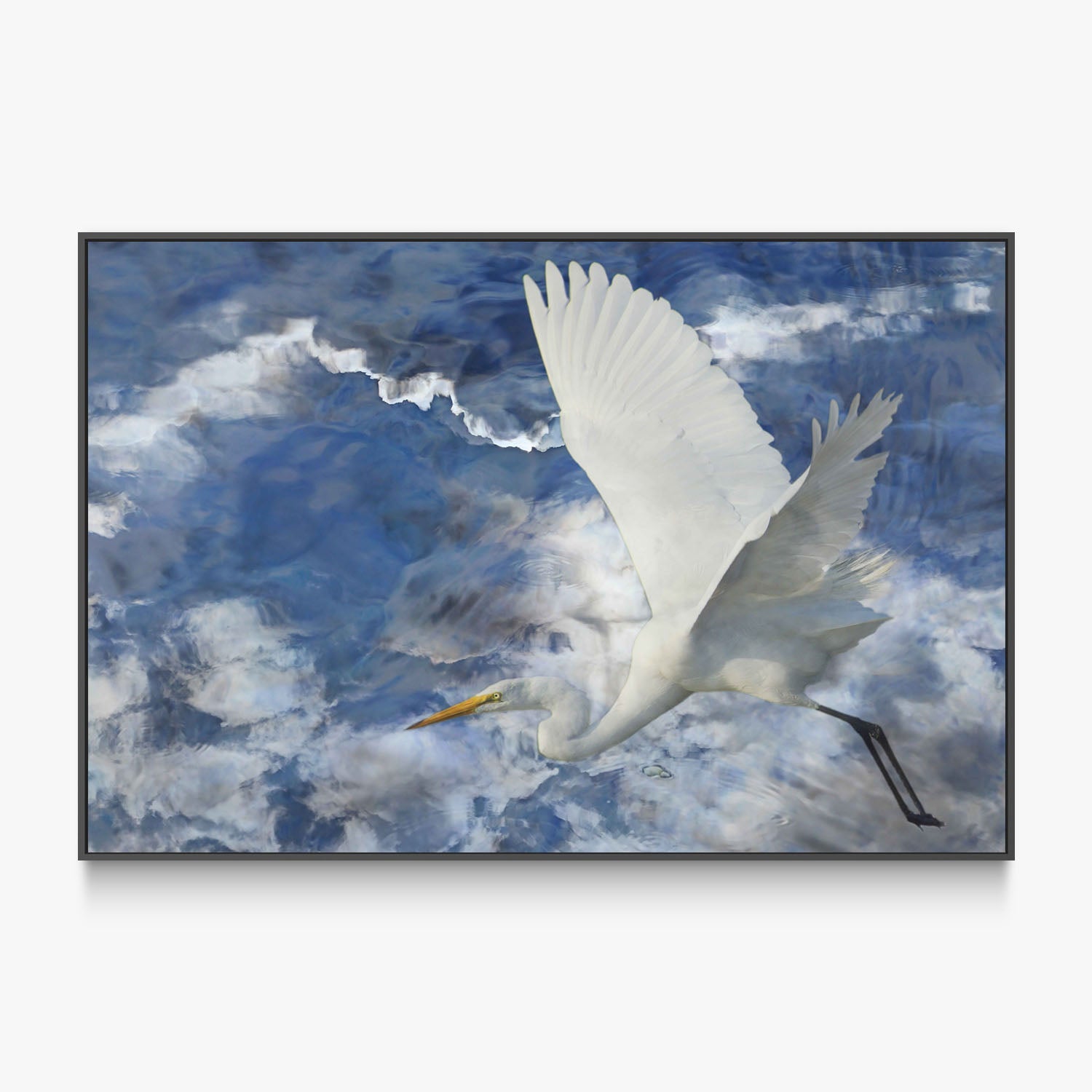 The Great White Fantasy-by-Leda Robertson-wall-art-print-canvas-poster-framed-Gioia