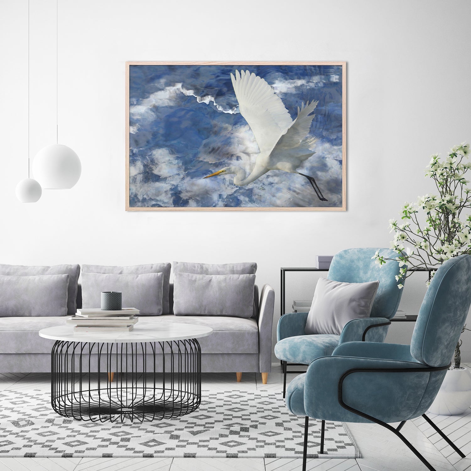 The Great White Fantasy-by-Leda Robertson-wall-art-print-canvas-poster-framed-Gioia