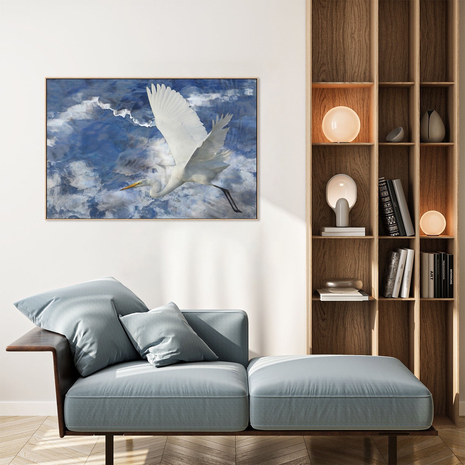The Great White Fantasy-by-Leda Robertson-wall-art-print-canvas-poster-framed-Gioia