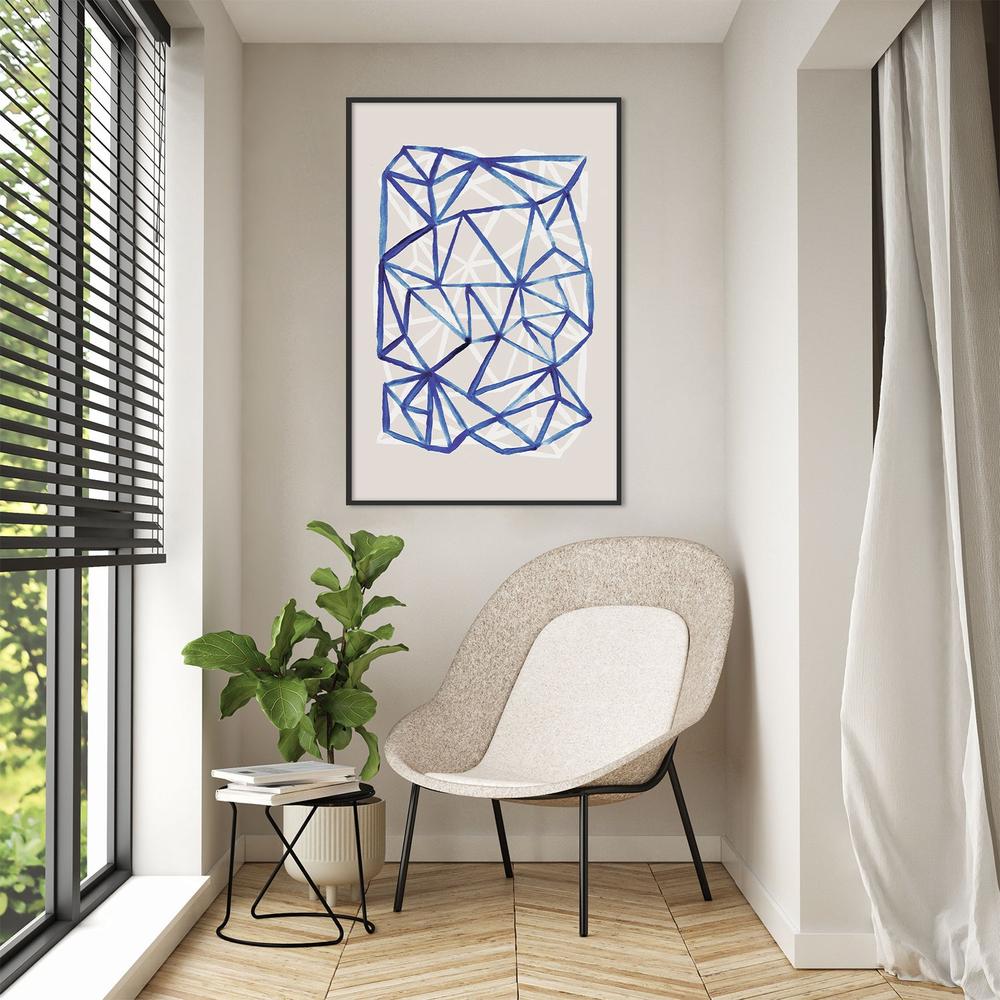 The Grid, Style A-by-Mareike Bohmer-wall-art-print-canvas-poster-framed-Gioia