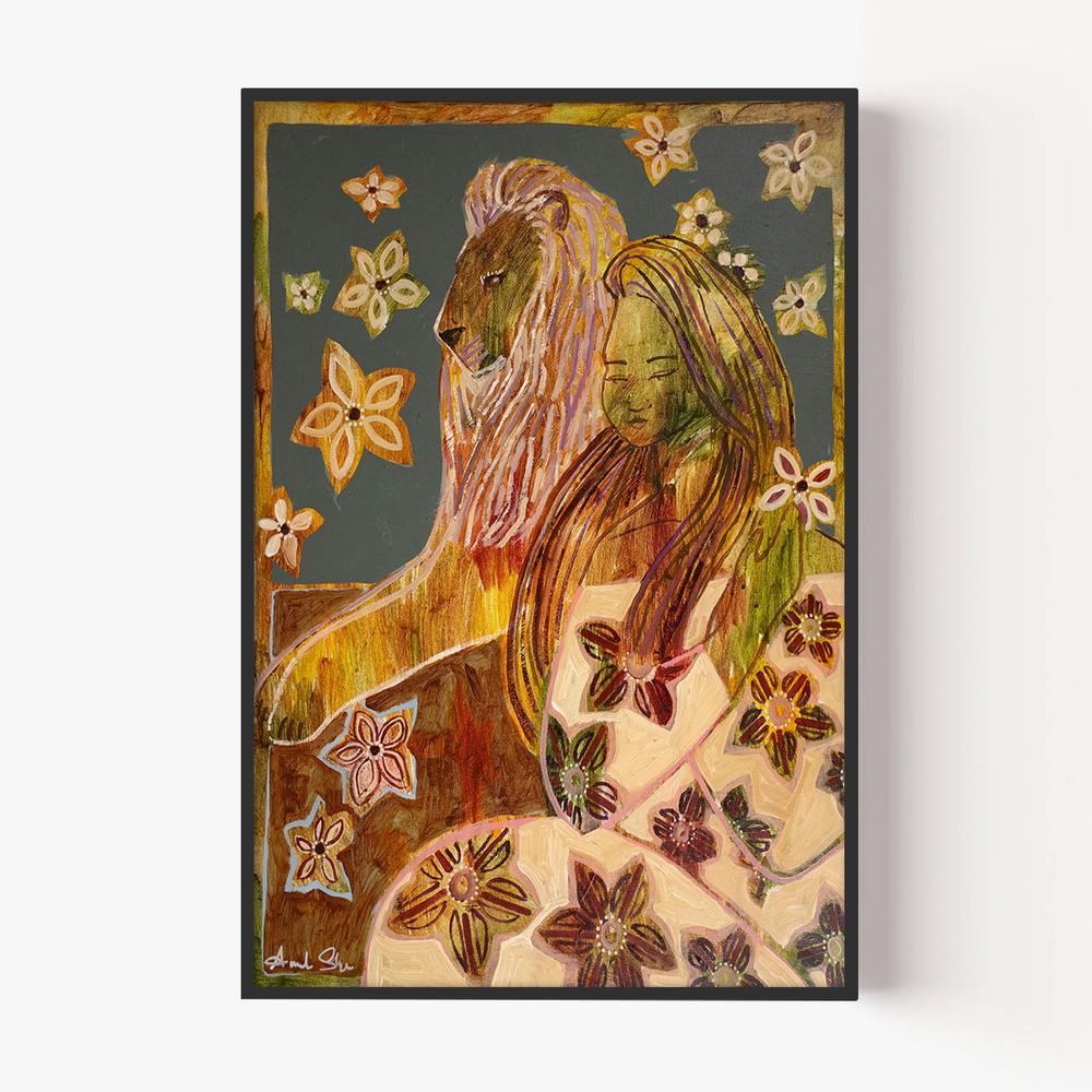 The Guardian-by-Amanda Skye-wall-art-print-canvas-poster-framed-Gioia