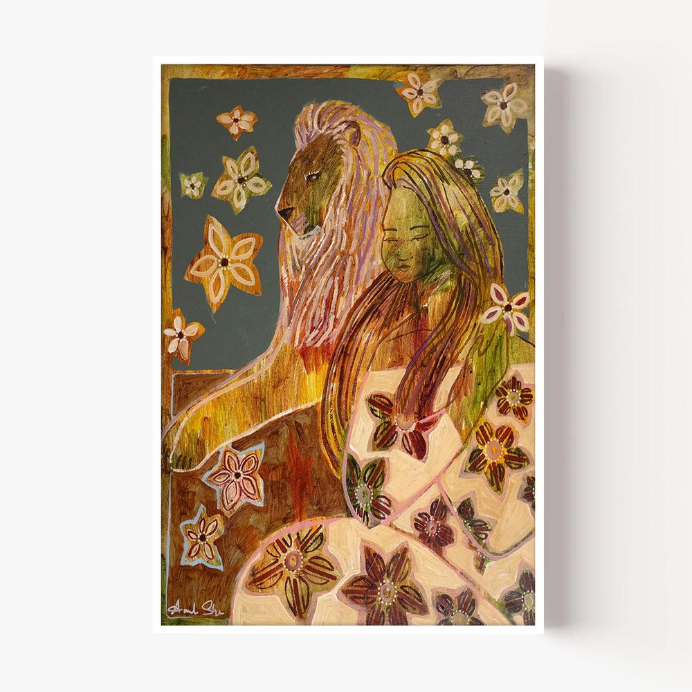 The Guardian-by-Amanda Skye-wall-art-print-canvas-poster-framed-Gioia