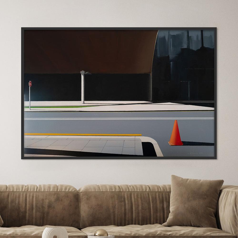 The Hungry Mile-by-Nigel Bailey Original Art-wall-art-print-canvas-poster-framed-Gioia