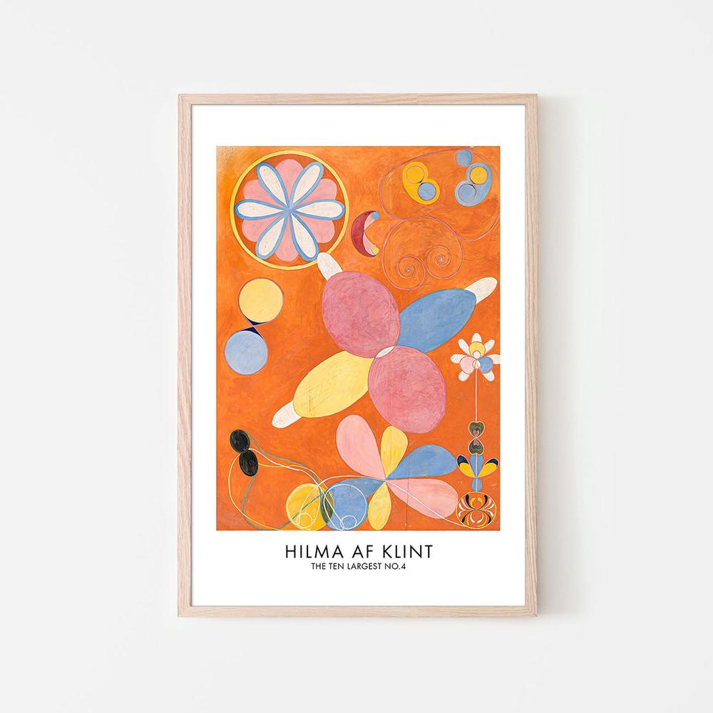 The Ten Largest No.4 Poster-by-Hilma Af Klint-wall-art-print-canvas-poster-framed-Gioia