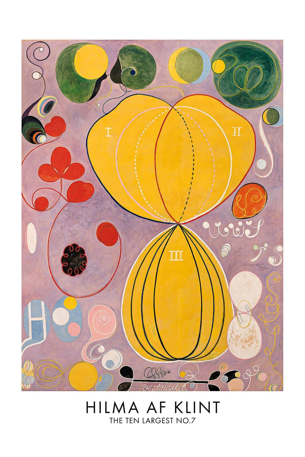 The Ten Largest No.7 Poster-by-Hilma Af Klint-wall-art-print-canvas-poster-framed-Gioia