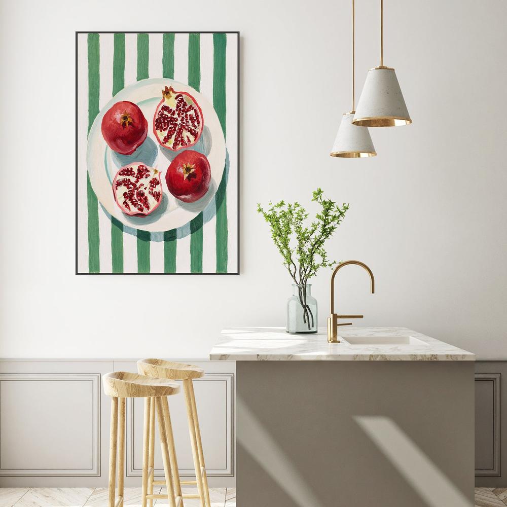 Three Pomegranates-by-Lady Hana-wall-art-print-canvas-poster-framed-Gioia