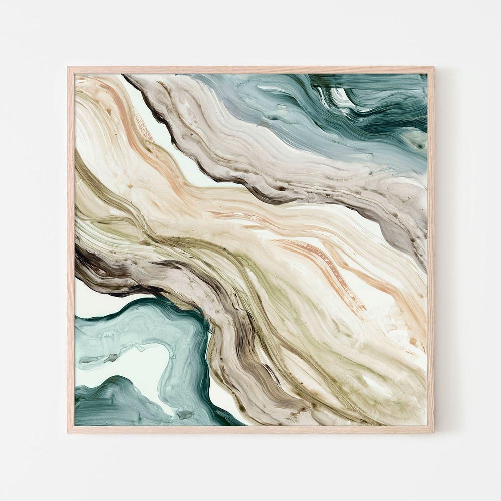 Timeless Swirls-by-Lera-wall-art-print-canvas-poster-framed-Gioia