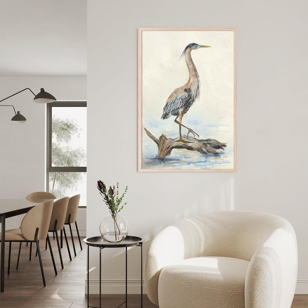 Tranquil Heron-by-Jacob Q-wall-art-print-canvas-poster-framed-Gioia