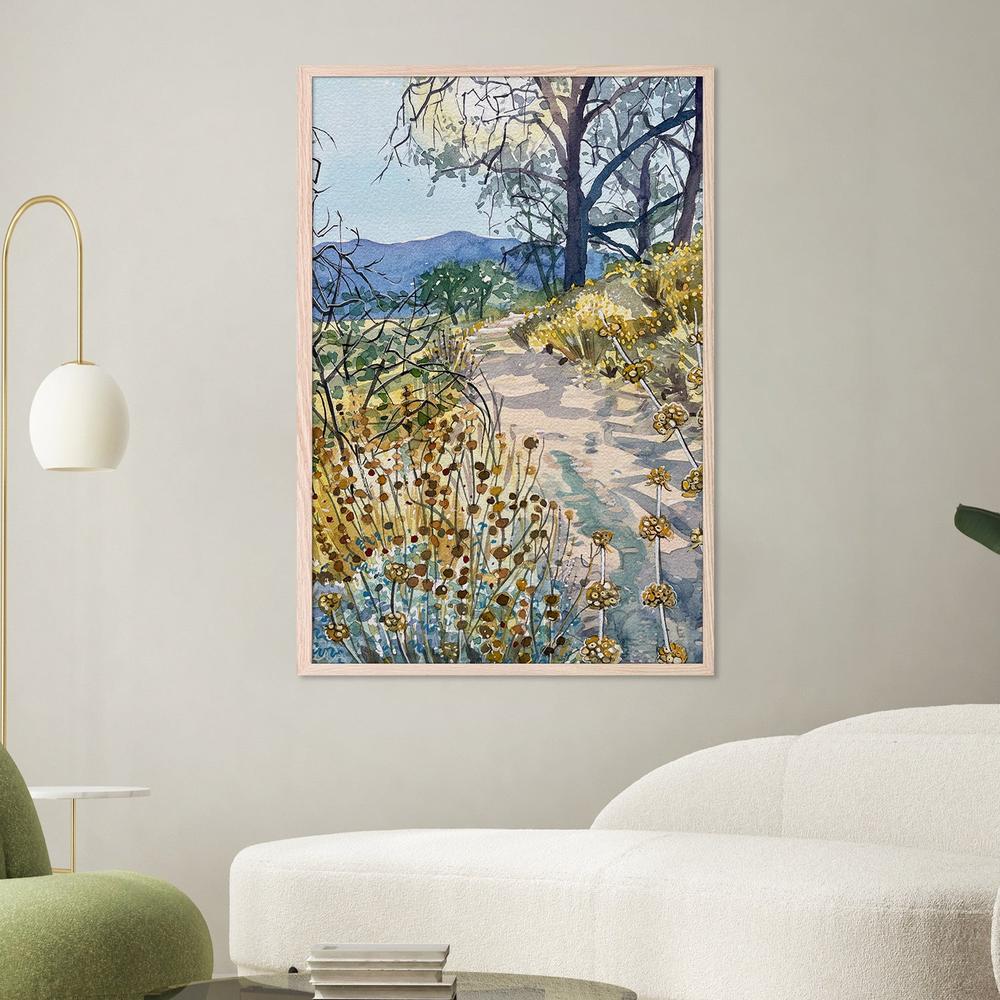 Tranquil Nature Trail-by-Luisa Millicent-wall-art-print-canvas-poster-framed-Gioia