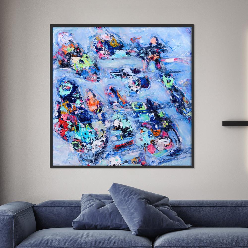 Tranquillity, Style B, Atolls of Tranquillity-by-Kenneth WH Lee-wall-art-print-canvas-poster-framed-Gioia
