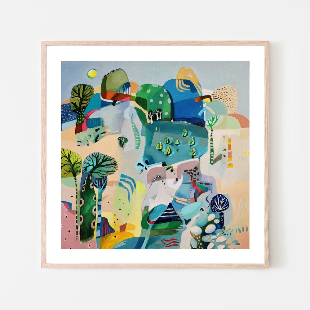 Tree Pop-by-Susan Trudinger-wall-art-print-canvas-poster-framed-Gioia