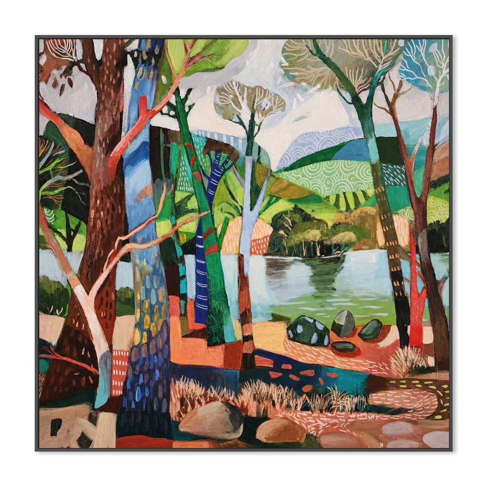 Treescape no 2-by-Susan Trudinger-wall-art-print-canvas-poster-framed-Gioia