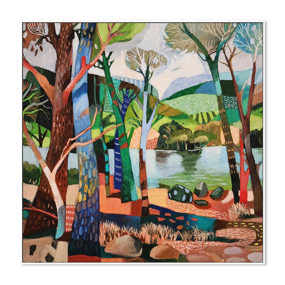 Treescape no 2-by-Susan Trudinger-wall-art-print-canvas-poster-framed-Gioia