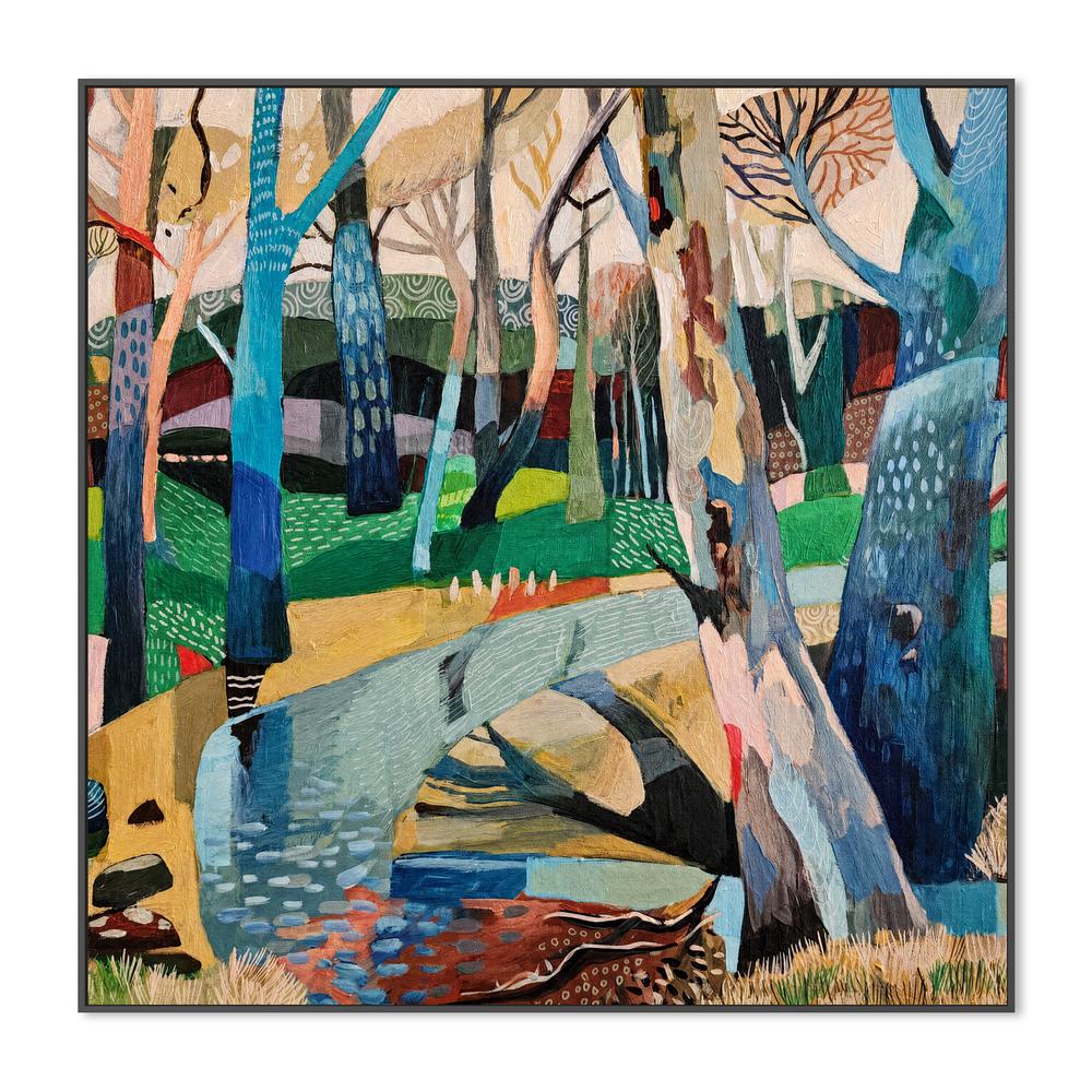 Treescape no 5-by-Susan Trudinger-wall-art-print-canvas-poster-framed-Gioia