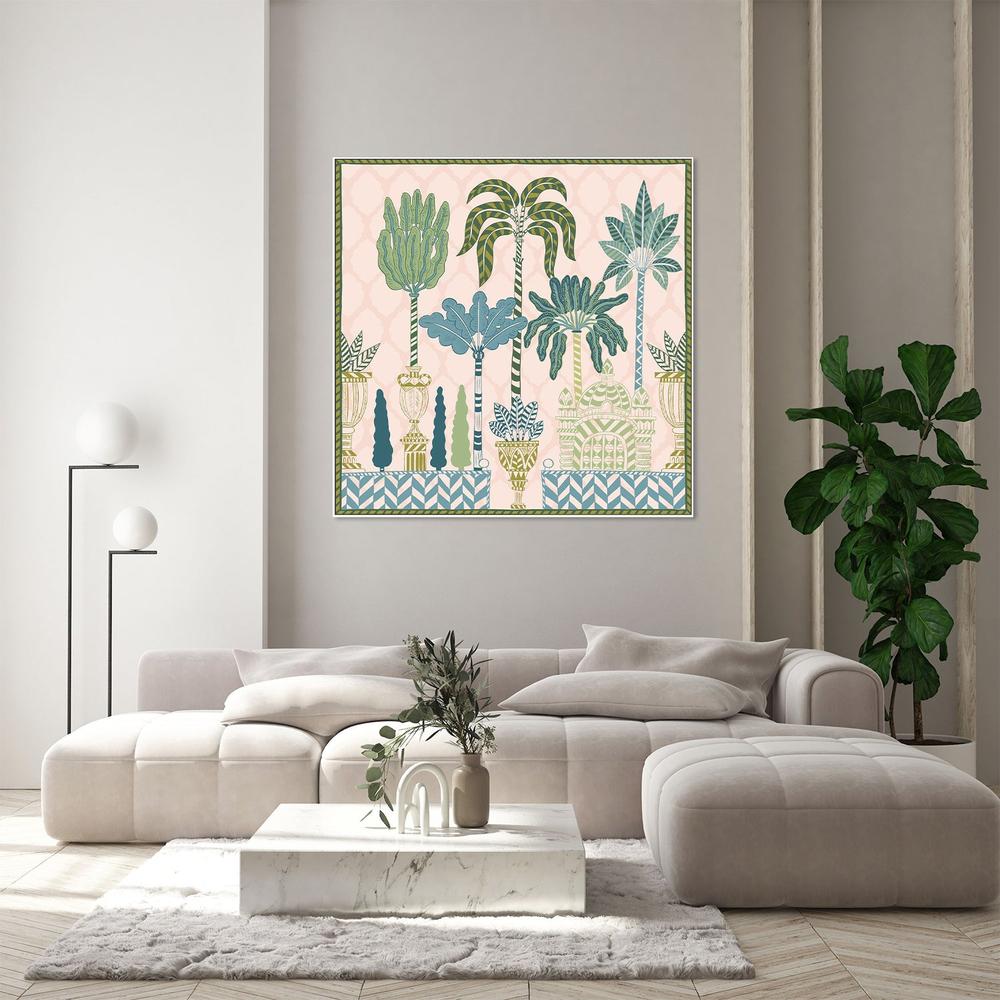 wall-art-print-canvas-poster-framed-Tropical Oasis Garden-9