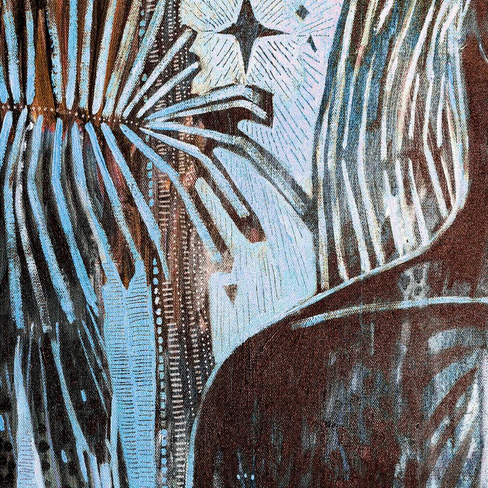 Unveil, Blue Tone-by-Amanda Skye-wall-art-print-canvas-poster-framed-Gioia
