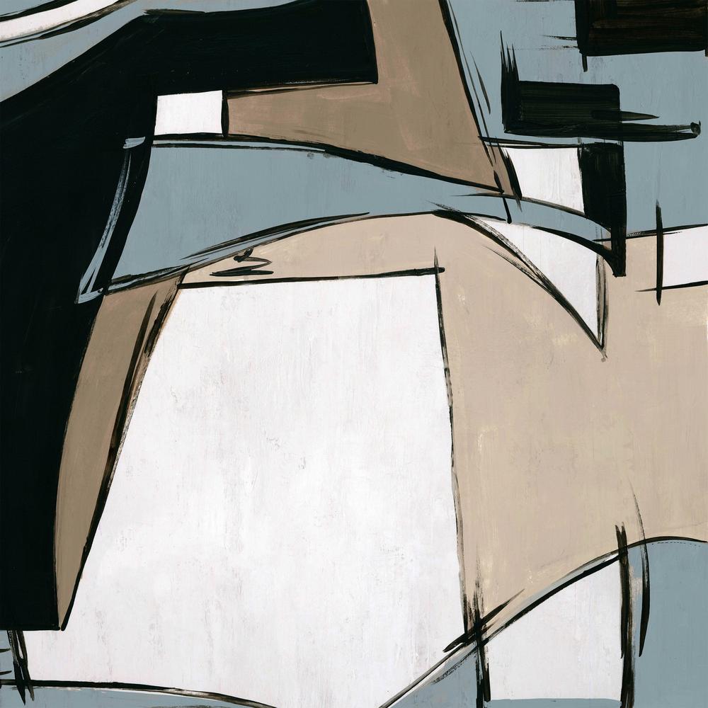 Urban Reflections in Neutral Shades, Style A & B , Set Of 2-by-Lera-wall-art-print-canvas-poster-framed-Gioia