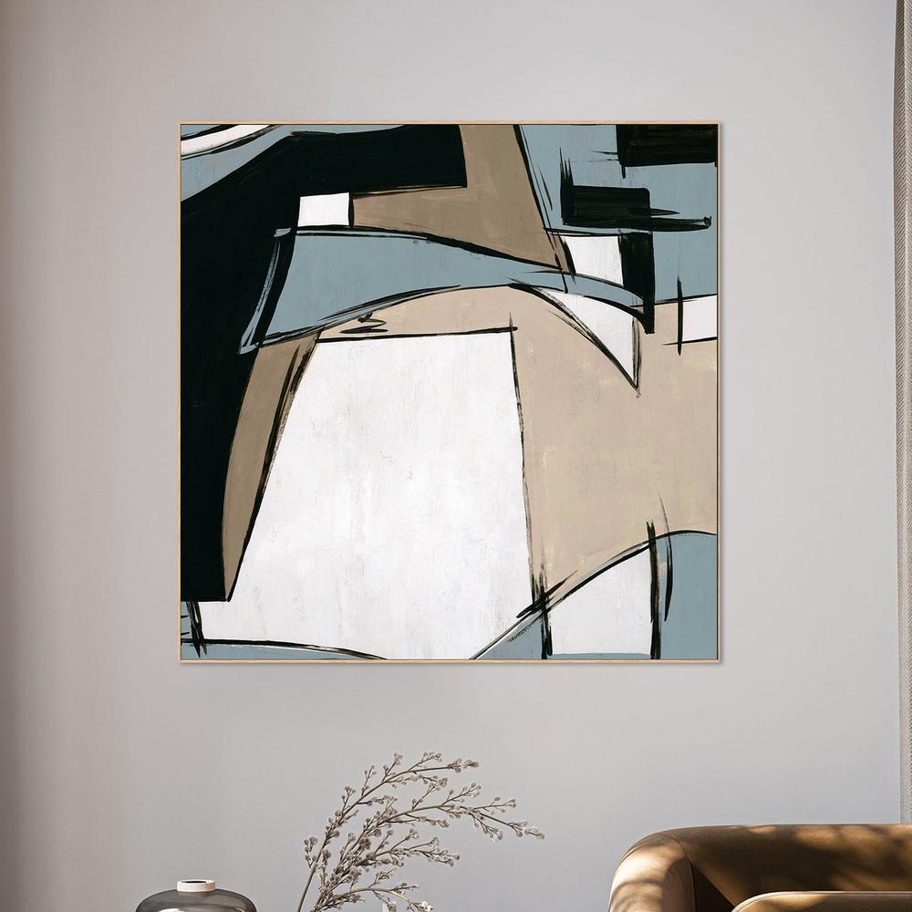 Urban Reflections in Neutral Shades, Style A-by-Lera-wall-art-print-canvas-poster-framed-Gioia