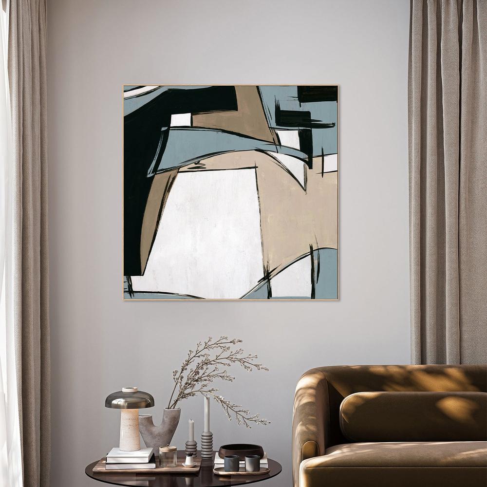 Urban Reflections in Neutral Shades, Style A-by-Lera-wall-art-print-canvas-poster-framed-Gioia