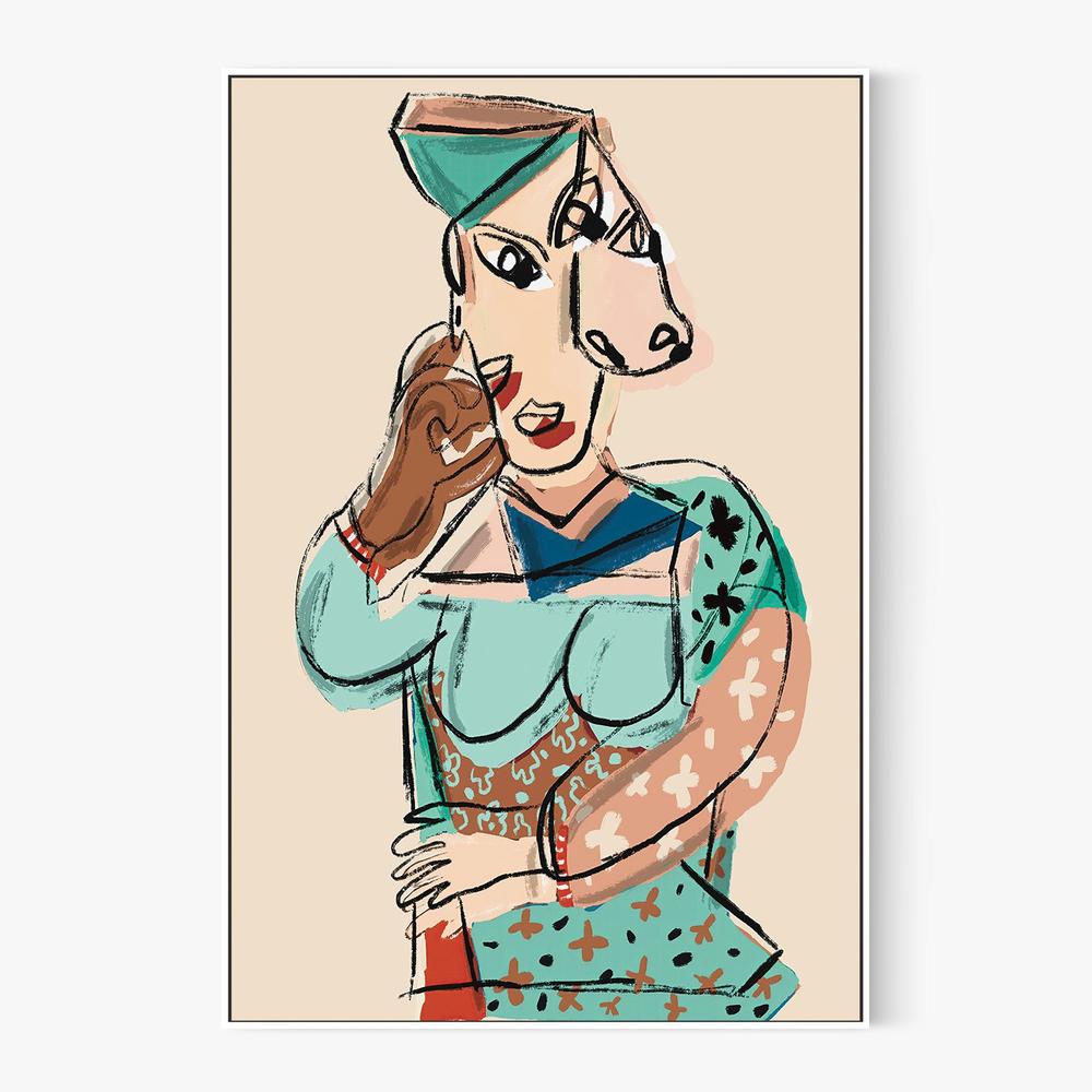 USTED ES-by-Giovanna Gil Alves-wall-art-print-canvas-poster-framed-Gioia
