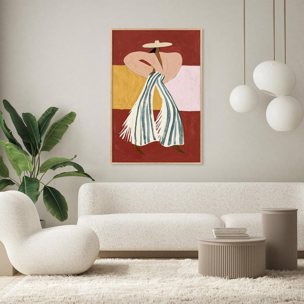 Vaquera-by-Lady Hana-wall-art-print-canvas-poster-framed-Gioia