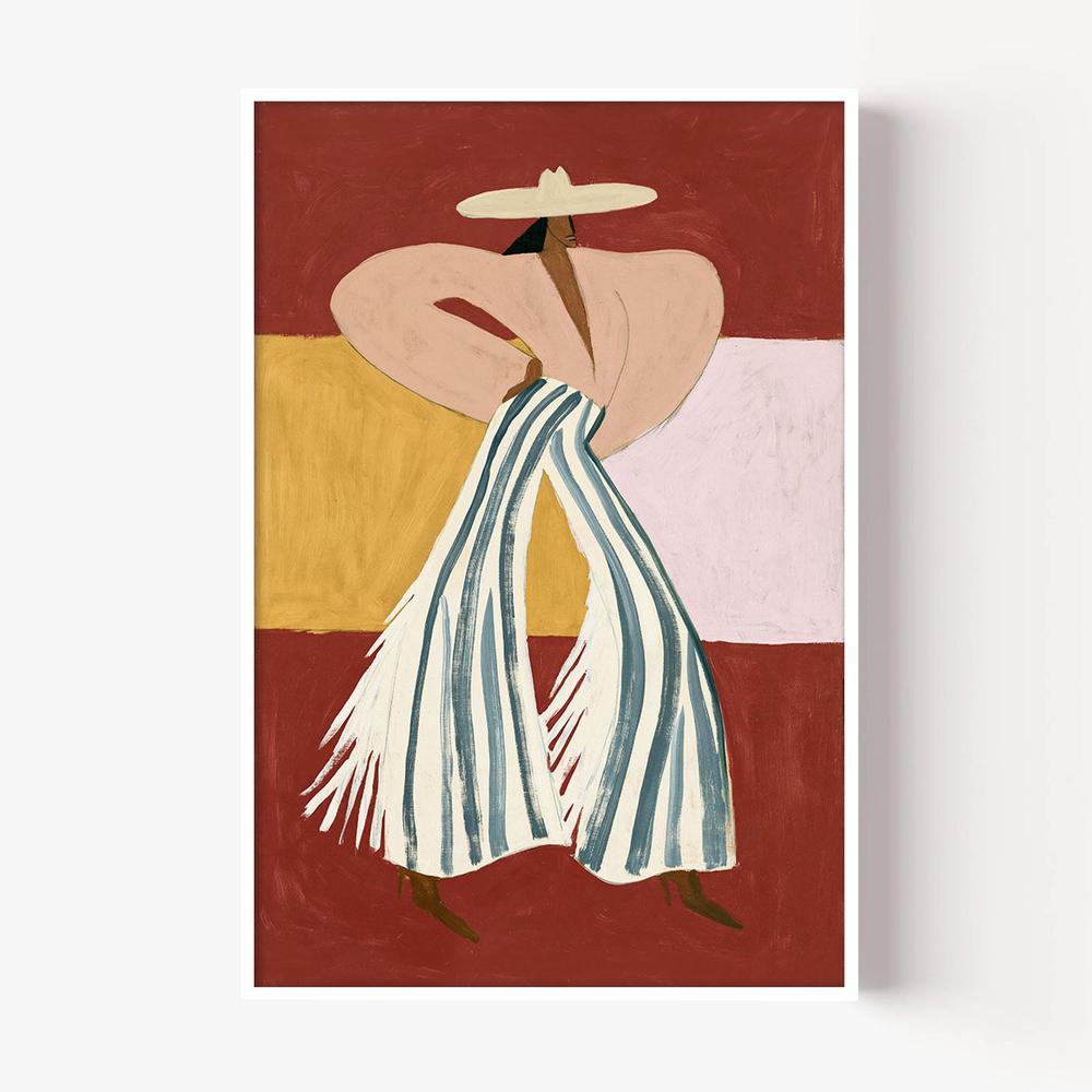 Vaquera-by-Lady Hana-wall-art-print-canvas-poster-framed-Gioia