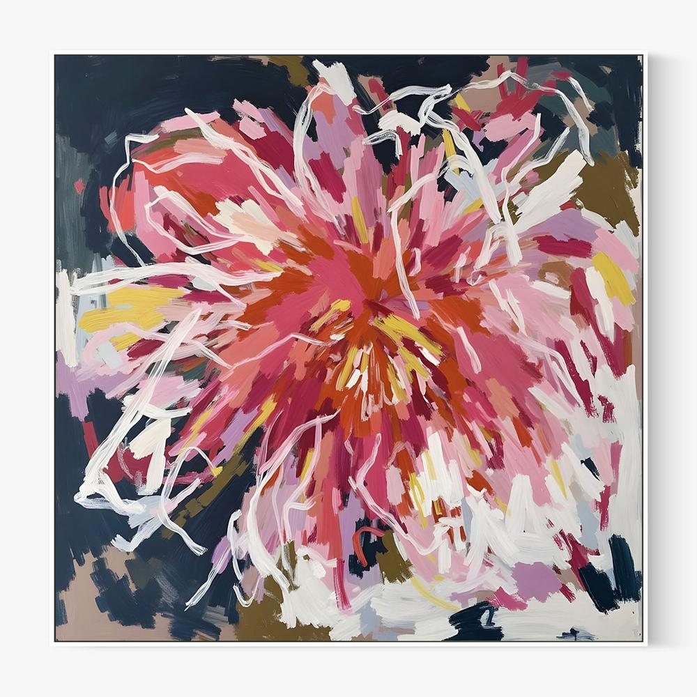 Vibrant Abstract Bloom-by-Edie-wall-art-print-canvas-poster-framed-Gioia