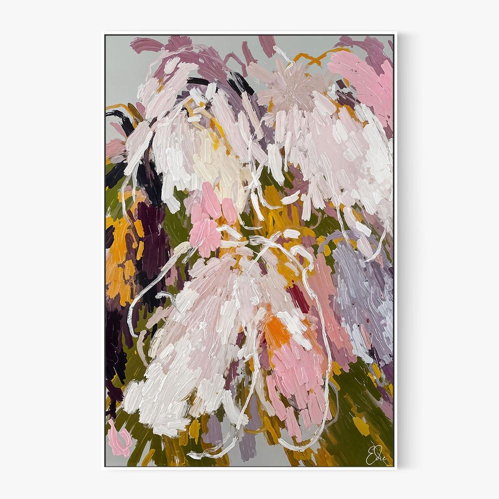 Vibrant Abstract Blooms-by-Edie-wall-art-print-canvas-poster-framed-Gioia